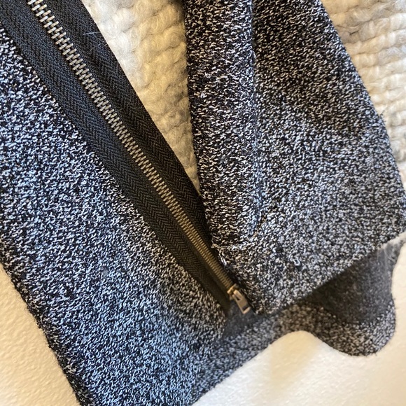 Dolan Marled/Houndstooth Knit Side Zipper Sweater - Picture 9 of 13